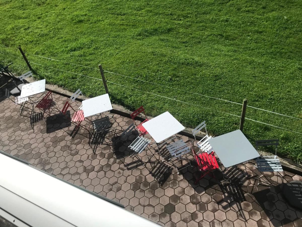 Ferienwohnung Morgentau Am Rande Der Wildnis Sibratsgfall Bagian luar foto