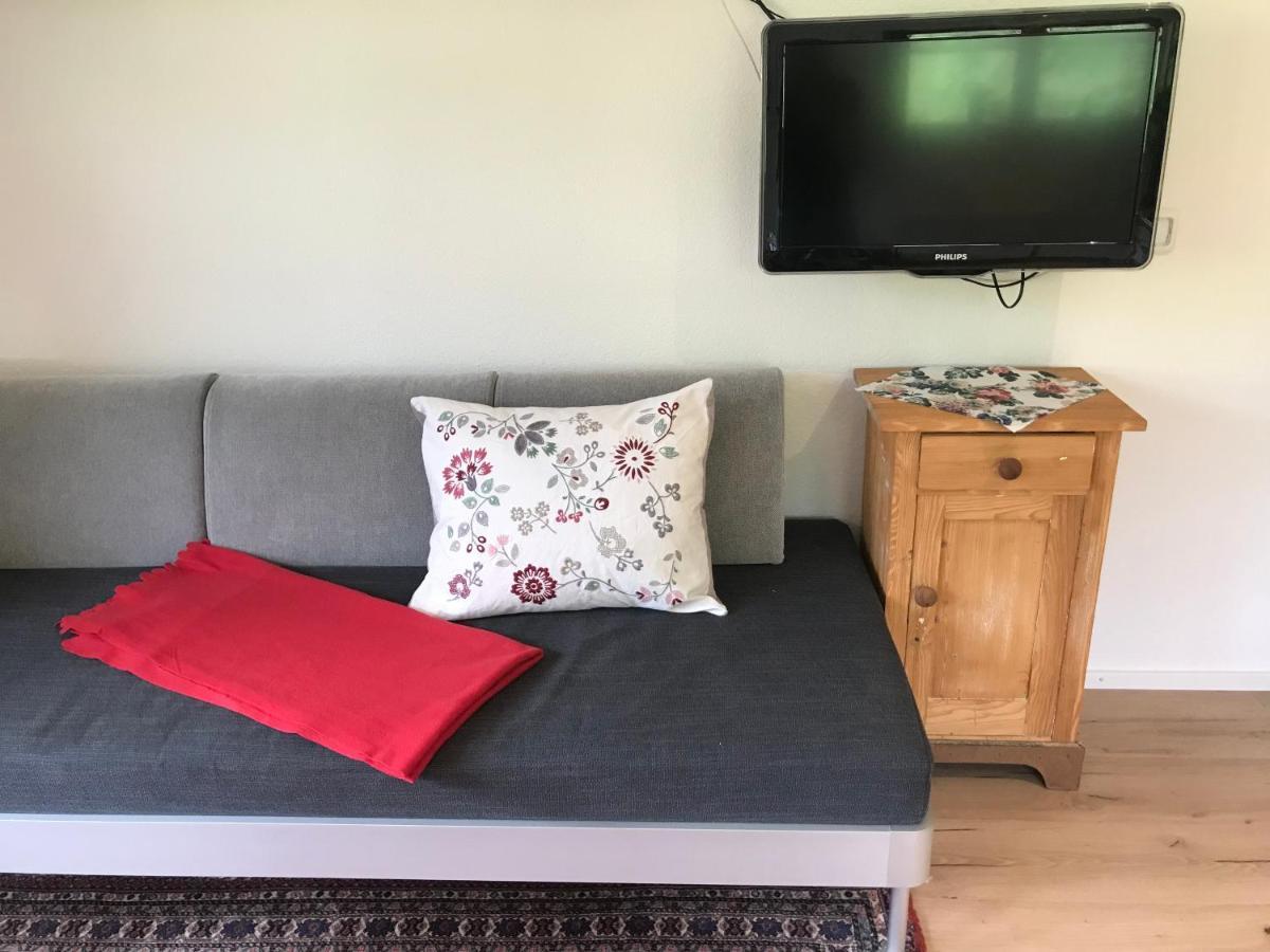 Ferienwohnung Morgentau Am Rande Der Wildnis Sibratsgfall Bagian luar foto